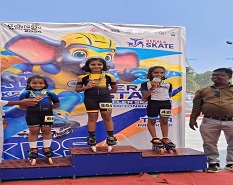 Palakkad district in Kerala Roller Skating Championship